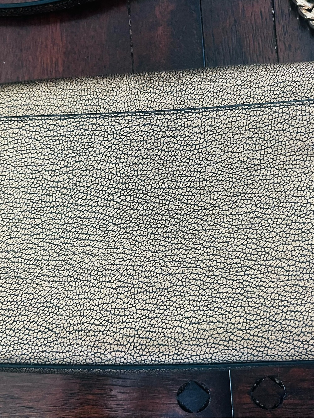 Coach Crosstown Metallic Gold Bag - Picture 3 of 7